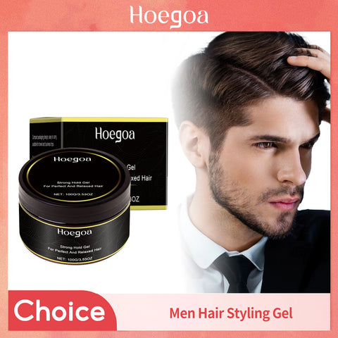 100g Men Hair Clay Wax Strong Hold Hairstyle Lasting Fluffy Hair Keep Hair Oil Barbershop Tools Professional Hair Pomade Wax