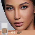 Liquid Foundation High Coverage Makeup Base natural Concealer 6 color longlasting Oil-Control Face Foundation Makeup Cosmetics