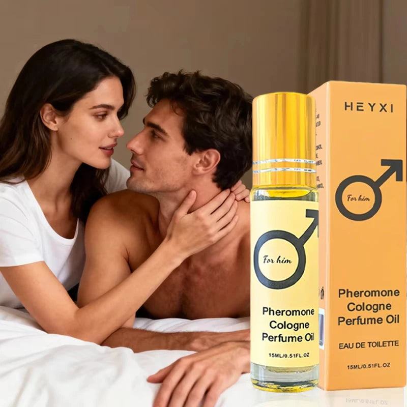 Pheromone Cologne Perfume Oil, lasting fragrance for men and women, portable travel clothes, romantic atmosphere perfume#