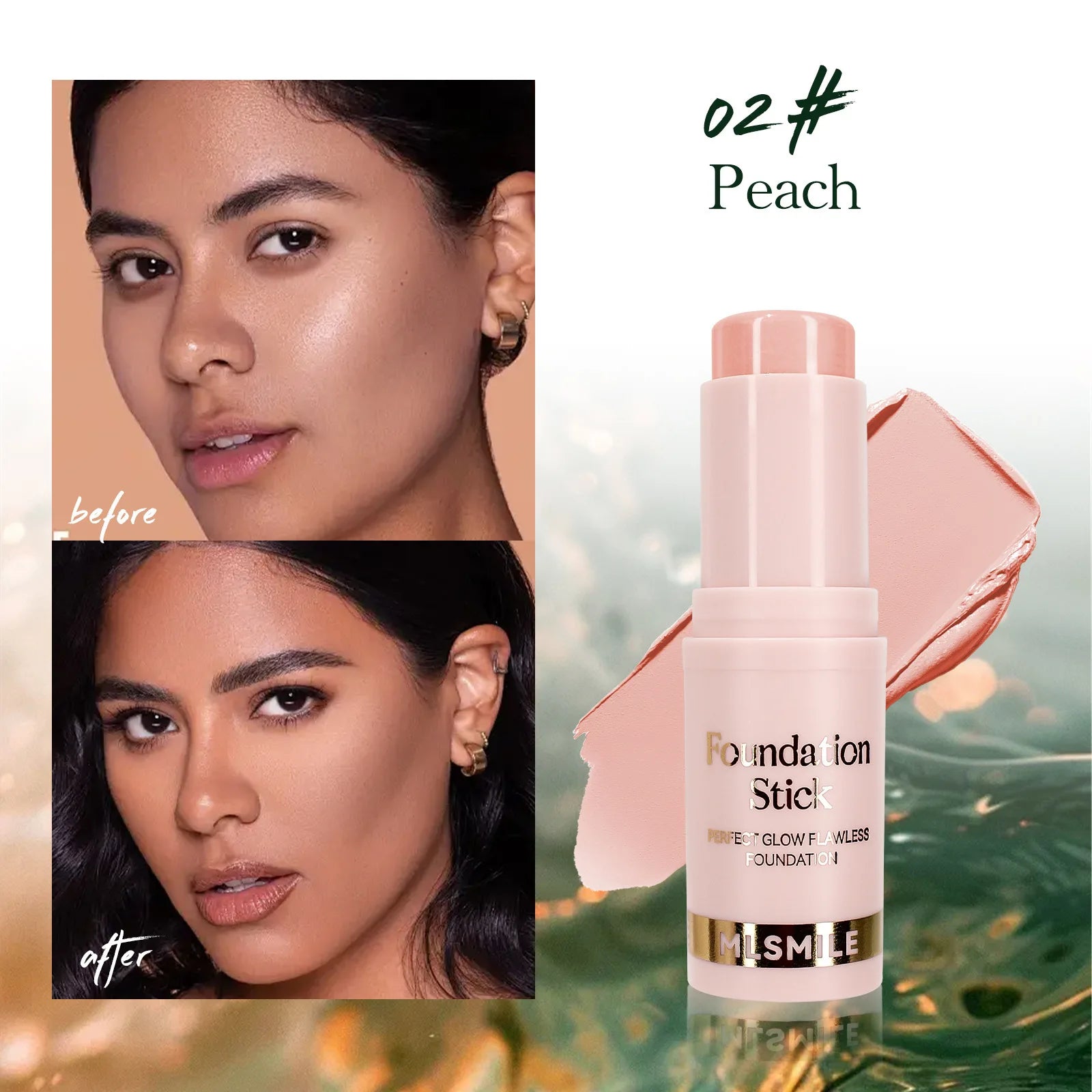 Concealer Foundation Make-up Stick Oil Control Natural Isolation Bb Cream Moisturizing Long-term Liquid Foundation Cosmetics