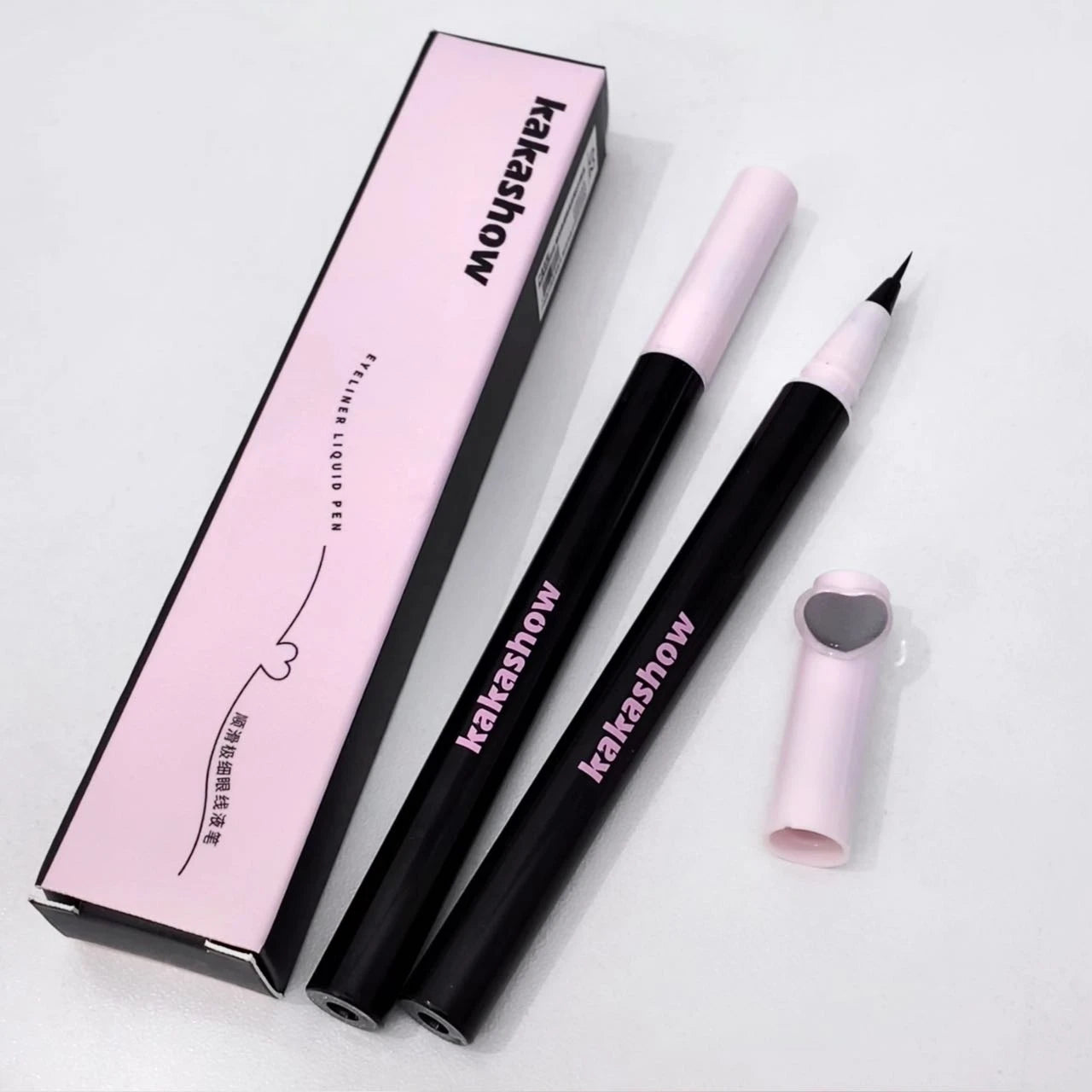 0.05mm Eyeliner Liquid Pen Matte Smooth Quick Dry Waterproof Ultra-thin Eyeliner Lower Eyelash Pen Non Smudging Korean Makeup