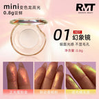 RMT Romantic Beauty Vientiane Chameleon Highlight Blush Repair 3-in-1 Liquid Brightens Face