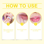 HOYGI Turmeric Lip Scrub Exfoliator Moisturizing Repair Lips Mask Softening Remove Dead Skin Coconut Oil Dry Lip Care Scrub Balm