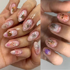 Lovely Dog Cat Animal Bunny 3D Korean Cartoon Scrawl Relief Self Adhesive Nail Art Stickers Cute Pretty Puppy Kitty Star Manicur