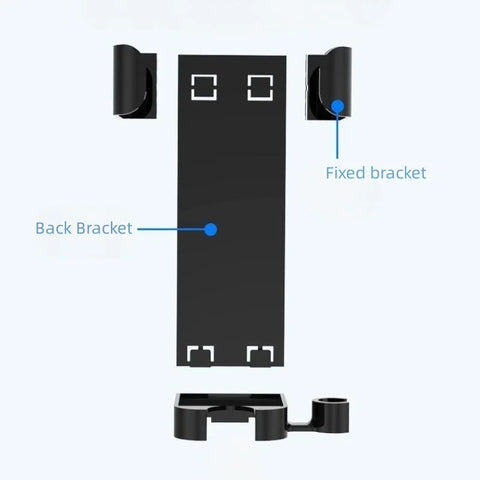 Curling Hair Straightener Holder Curling Tray Hooks Wall Mounted Hair Dryer Organizer Hooks for Bathroom Household Goods