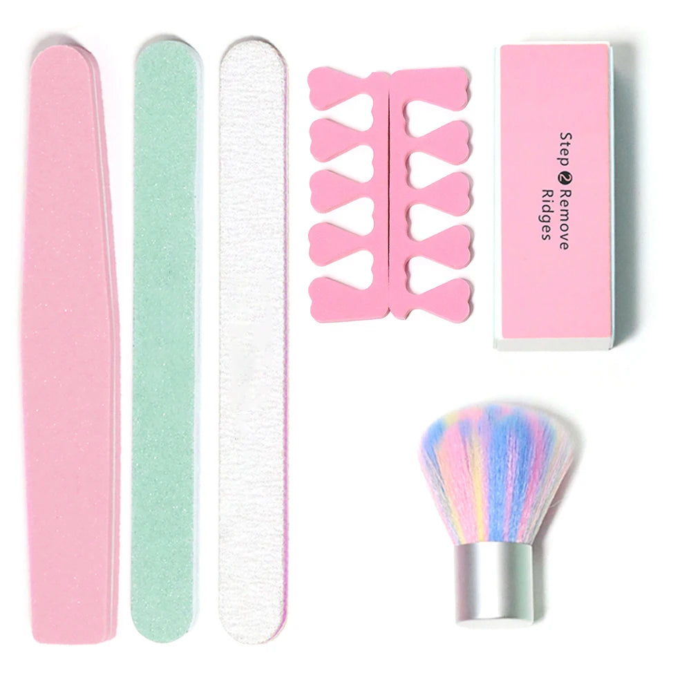 Manicure UV LED Lamp Kit Set UV Lamp and 20000RPM Nail Drill Machine Kit and Remove Dead Skin Manicure Tools Set