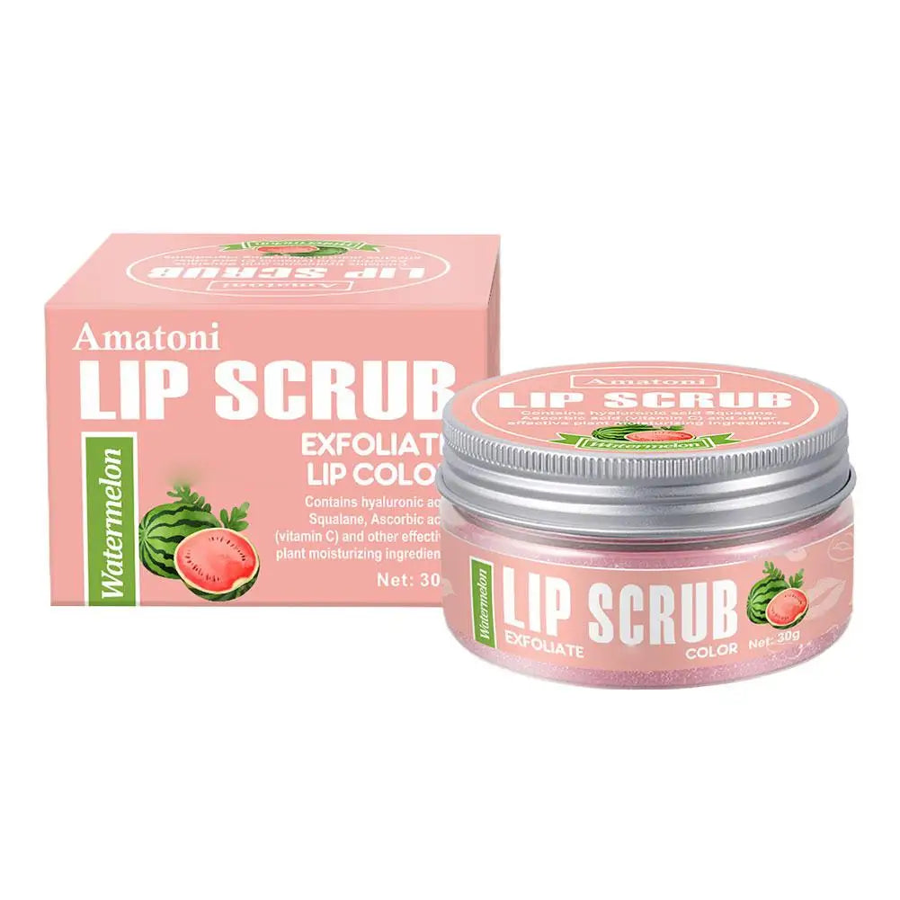Lip ScrubLip Scrub Moisturizing Removing Dead Skin Fruit Flavor Exfoliating Lip Care Scrub Lips Fine Lines brighten Lip scrub