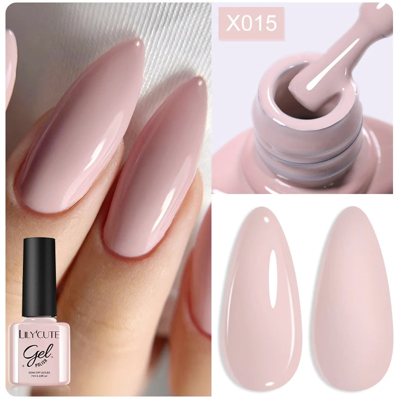 LILYCUTE 5ML Metallic Painting Liner Gel Nail Polish Super Bright Gold Silver Mirror Drawing Gel Semi Permanent Line French Nail