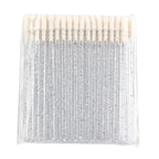Lanjinglin 5/50 Pcs Lip Brush Reusable Makeup Brushes Lipstick Applicator Wands Eyelashes Extension Tool Beauty Accessories