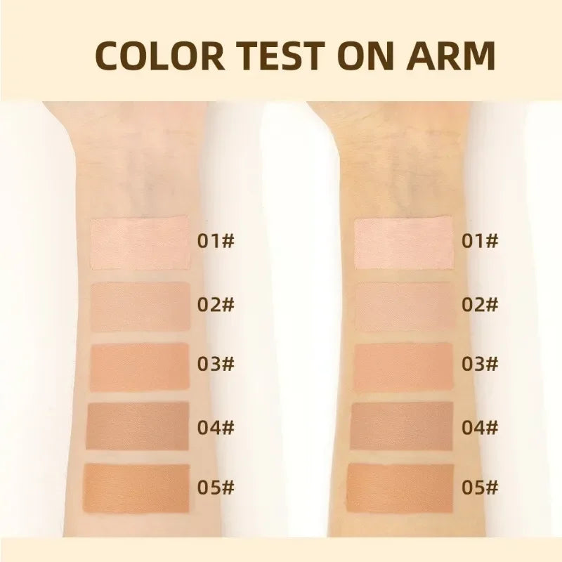 Liquid Foundation Cream Concealer Stick 6 Color Moisturizing Full Coverage Oil-control Natural Lasting Concealer BB Cream Makeup