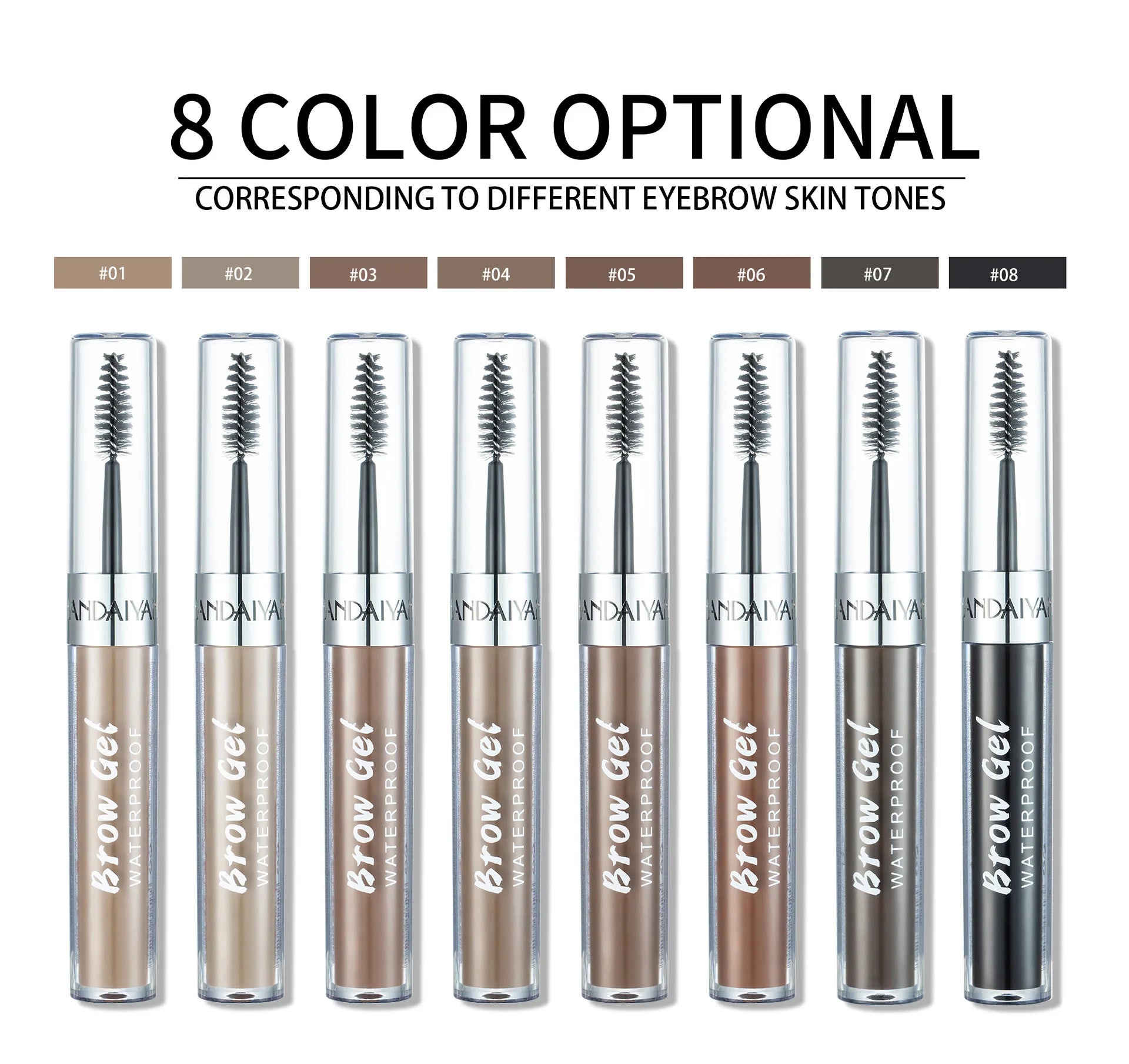 Eyebrows Gel Pen Eyebrow Cream Long Lasting Waterproof Tattoo Liquid Black Eye Brow Makeup Pencil