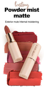 8 Colors Deep Red Matte Lipstick Waterproof Non-Stick Velvet Texture Easy Apply Rose Red Lip Makeup Long-Lasting Cosmetics