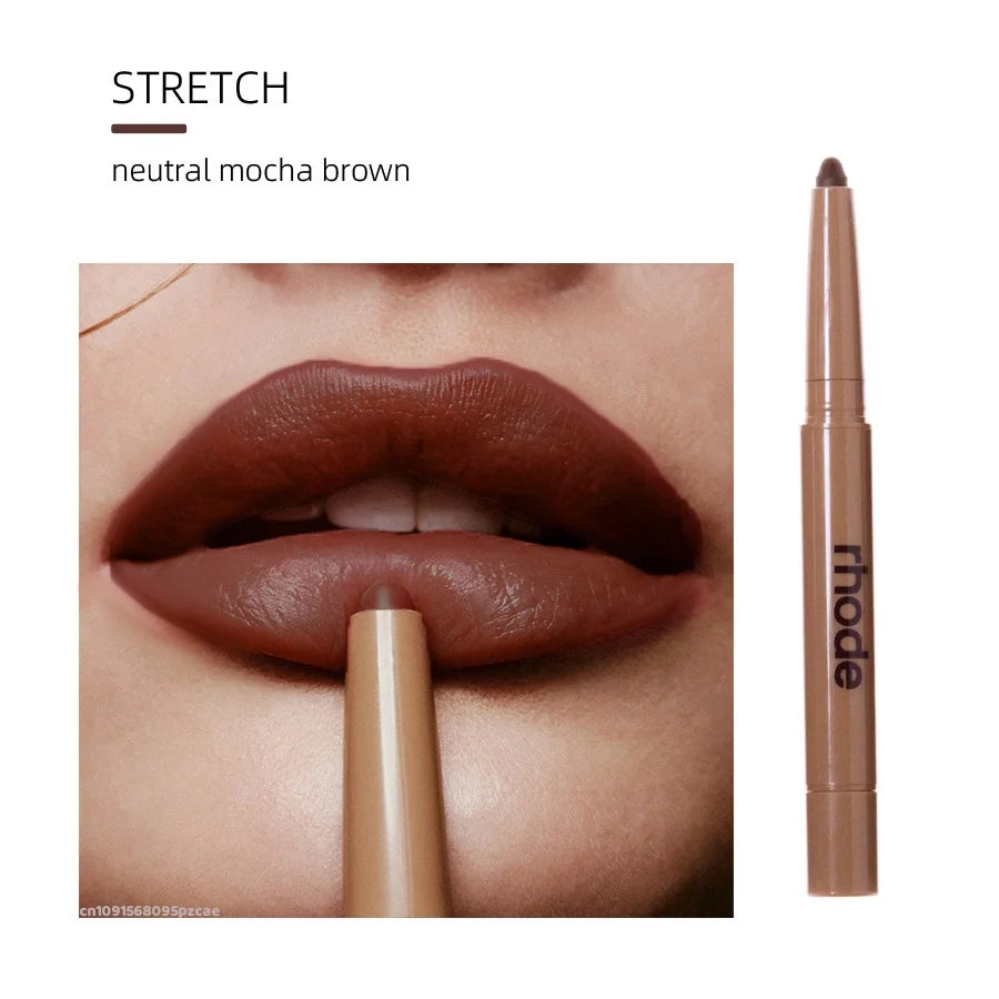 Skin Peptide Lip Shape Pen Lip Liner Long Lasting Lip Tint Pencil Pen Makeup Lipstick Powder Blusher Gloss Rouge Makeup Lipliner