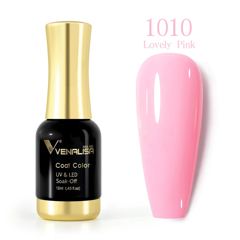 Venalisa 12ml Platinum Gel Nail Polish Super Shiny Effect Nail Gel Perfect Soak off UV&LED Nail Color Foil Chrome Gel Polish