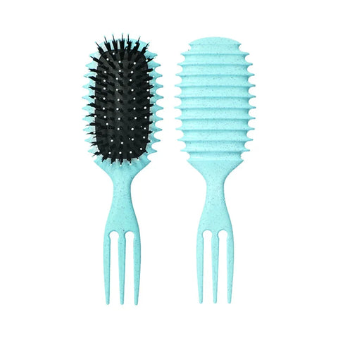 1PC Candy bursh Curly Hair Styling Brush: Defined Curls on Wet Hair- Nylon Bristles Detangling Volumizing Comb for All Hair Type
