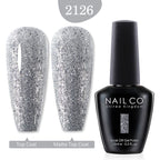 NAILCO Red Colors Series 15ML Nail Gel Polish Nail Supplies Semi Permanent For Nail Art Manicure Soak Off LED UV Hybrid Varnish