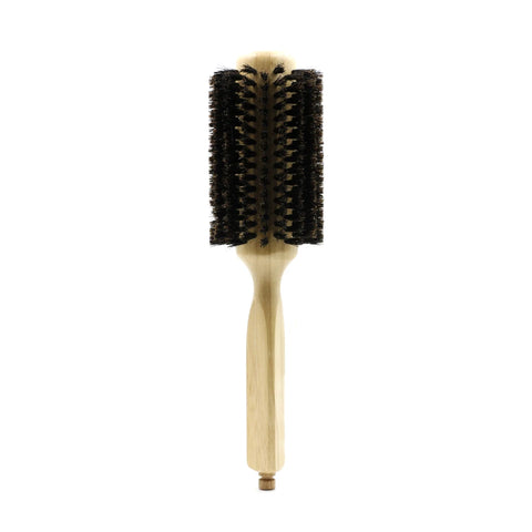 6 Sizes Wood Handle Boar Bristles Round Brush Removable Tail Professional Barber Salon Hairdressing Hair Brush Hair Round Comb