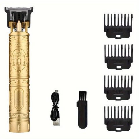 Professional Wireless Hair Clipper for Men Trimmer Set Beard Grooming Kit Precision Cutter Easy Use hair clipper limit comb