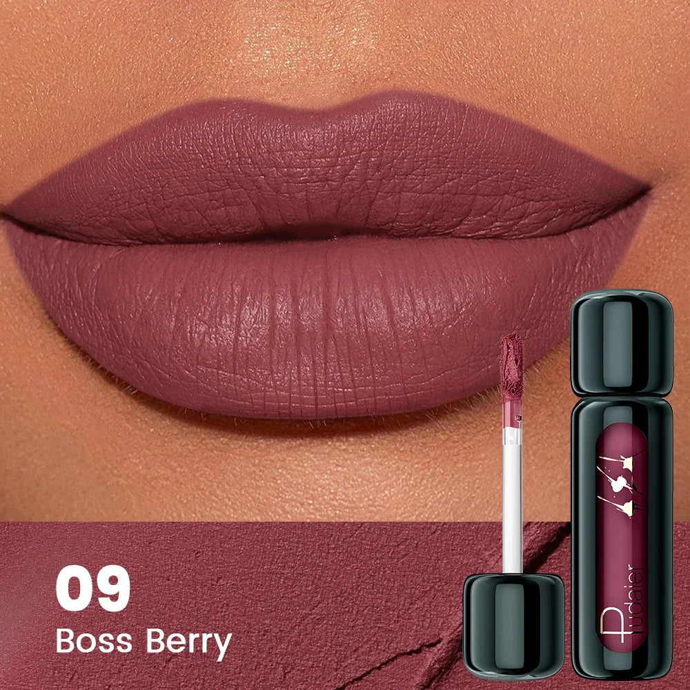 1PC Matte Velvet Lip Gloss, Long Lasting Waterproof Non-Stick Lip Mud, Smooth Lip Makeup Gift for Women, Mother’s Day Gift