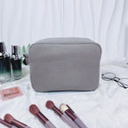 New Waffle Cosmetic Bag, Personalized Monogrammed Toiletry Bag, Embroidered Make Up Bag,Bridesmaid Makeup Bag, Wedding Gifts
