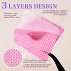 YIKOOLIN 200 Pieces Lint-Free Nail Wipes Eyelash Glue Wipes Nail Polish Removal Wipes for Professional Eyelash Extension Product