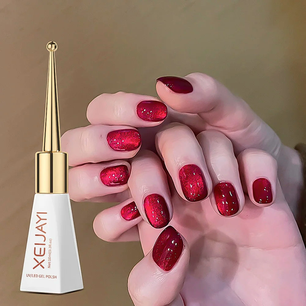 XEIJAYI 1pc 15Ml Nude Pink Gel Nail Polish God Girl Varnish Soak Off UV/LED Gel Polish For Daily Manicure DIY Wedding Nail Salon