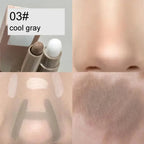 Double-ended Contouring Pen To Modify Contours, Hold Makeup, Develop Color, Brighten Dullness, Waterproof and Sweat-proof