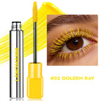 8 Colors Green Mascara Thick Curling Waterproof Natural Eyelashes Long Lasting Blue White Pink Black Eye Makeup Korean Cosmetics