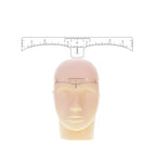 10/50/100pcs Eyebrow Ruler Sticker Tattoo Shape Tool Adhesive Microblading Guide Makeup Measurement Stencil Template Makeup Tool