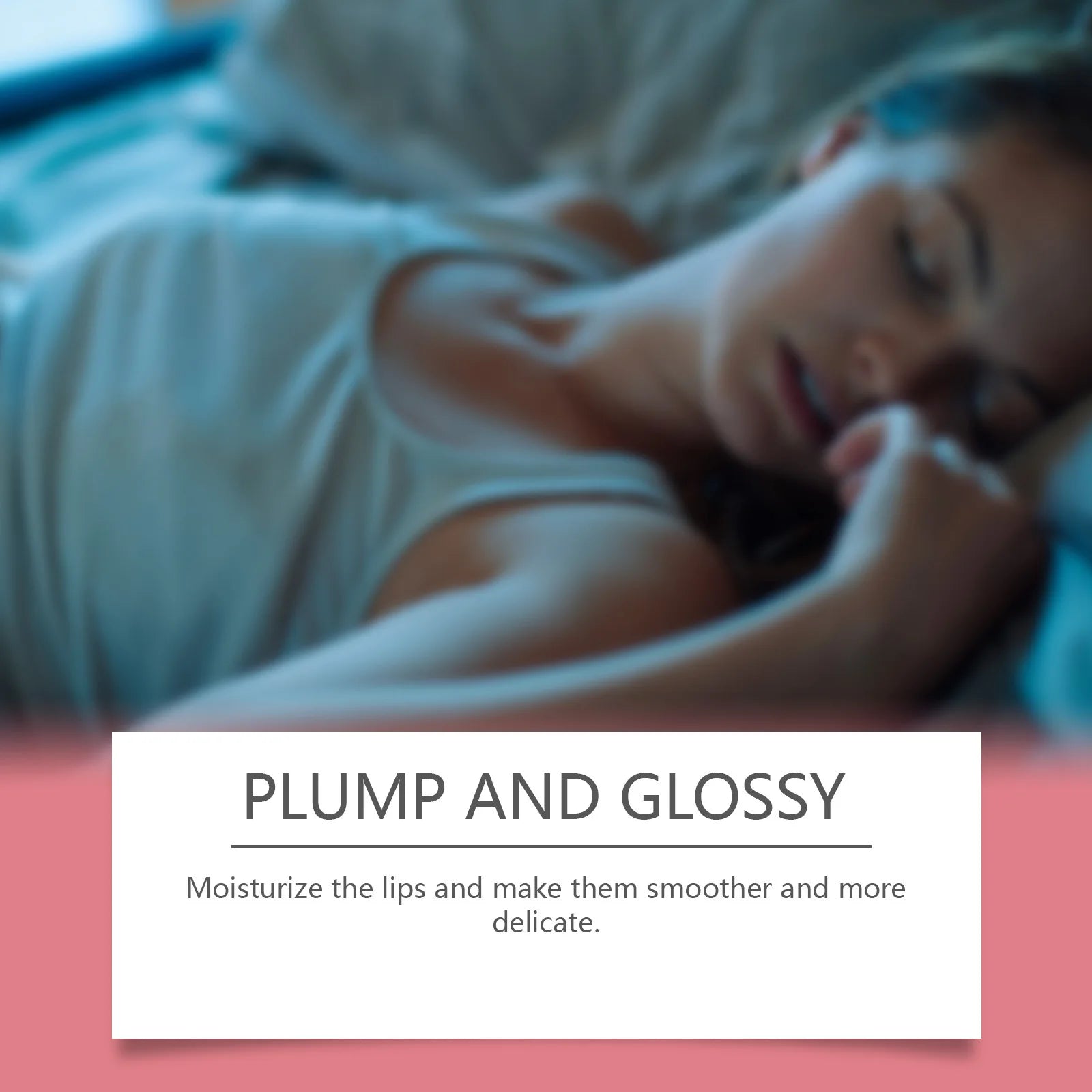 EELHOE Strawberry Moisturizing Lip Mask Lip Exfoliator Deep Nourishment Repair Lip Plumping Gloss Overnight Sleeping Lip Mask