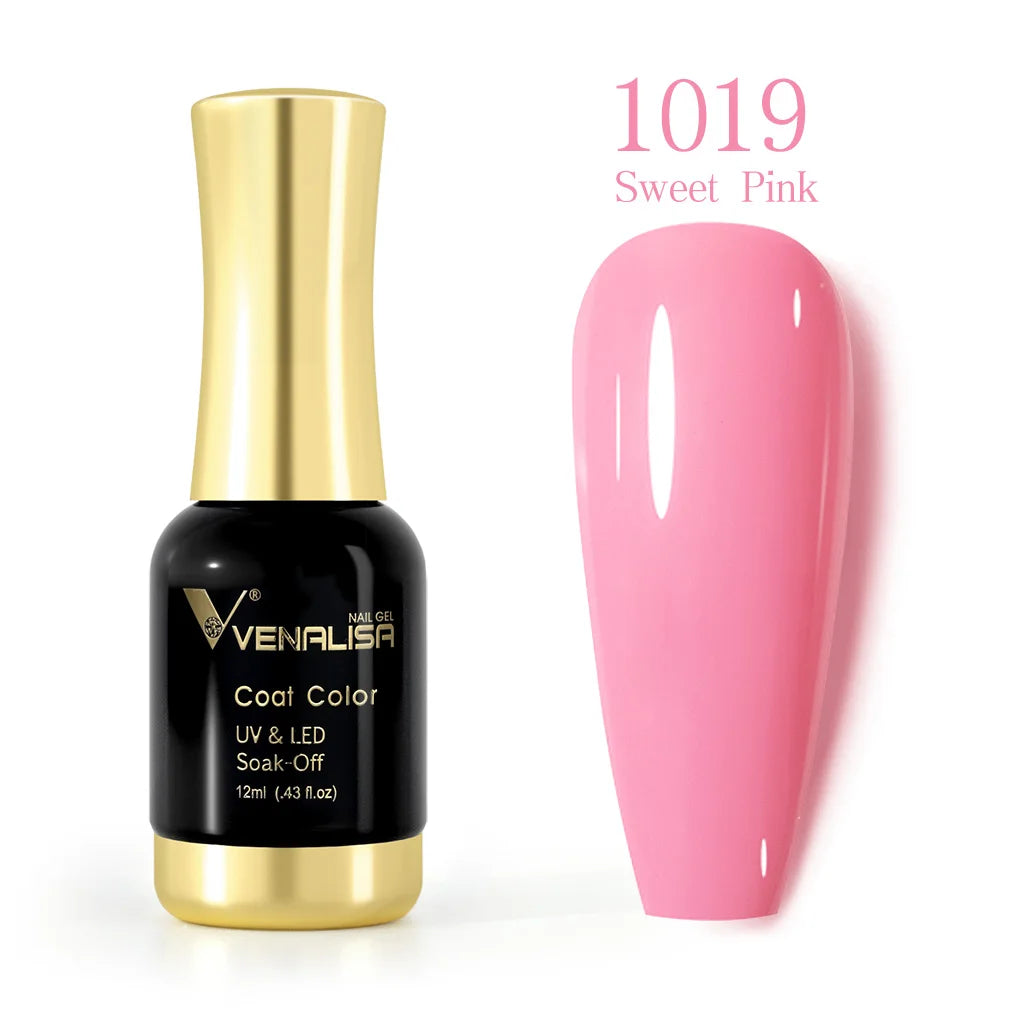 Venalisa 12ml Platinum Gel Nail Polish Super Shiny Effect Nail Gel Perfect Soak off UV&LED Nail Color Foil Chrome Gel Polish