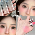 Vitality Liquid Blush & Lip Tint – Moisturizing Water Glow, Long-Lasting, Easy Blend, Multi-Use for Lips & Cheeks, Unisex