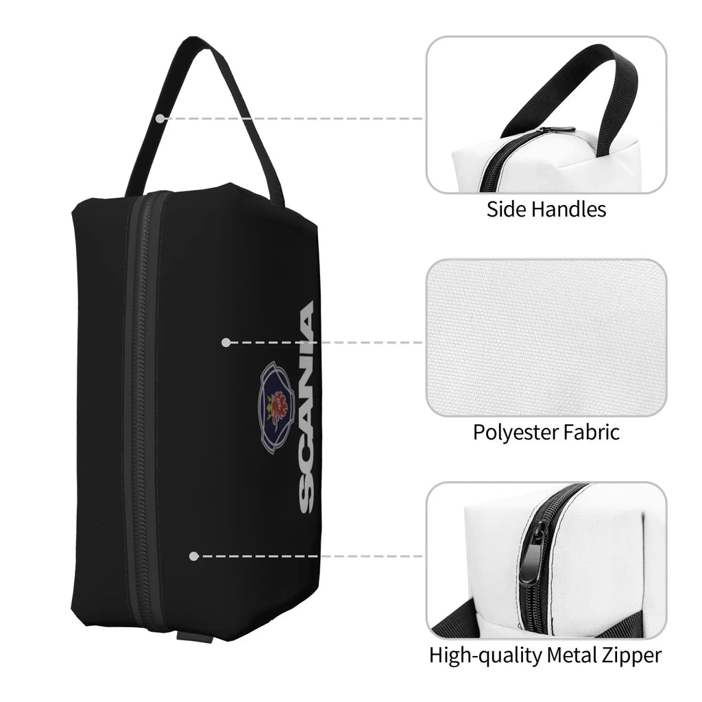 Personalized Storage Bags Portable Large Capacity Travel Cosmetic Bag Makeup Bag Ideal for Travel Storage and Everyday Use