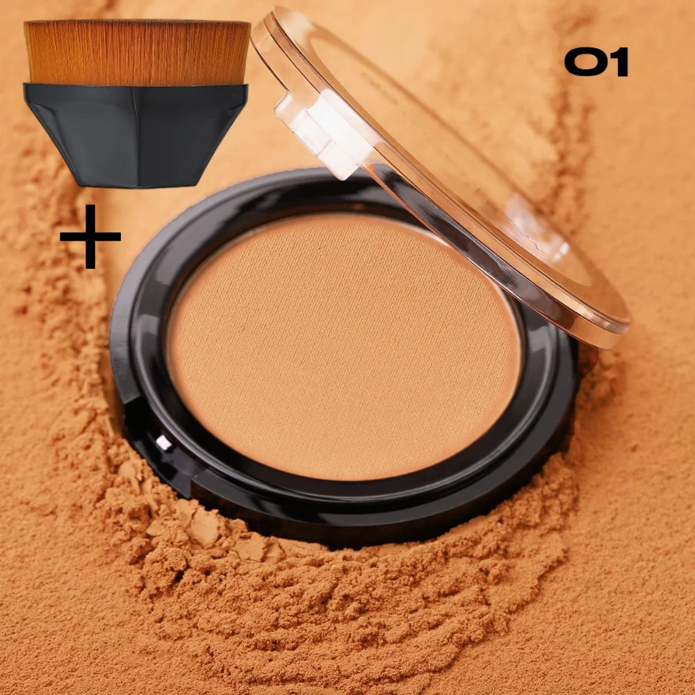 YOUNG VISON Foundation + Matte Powder Oil-Control Brightening Primer Foundation Powder Concealer Color Cosmetics