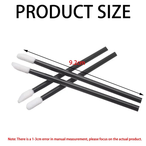 100/200pcs Lip Wands Applicators Eyelashes Brushes Lipstick Brush Mascara Applicator Gloss Wands Eyelash Extension Makeup Tool
