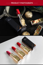 Velvet Smooth Matte Lipsticks, Waterproof Non-stick Cup Lasting Make-up Moisturizing Solid Lipstick