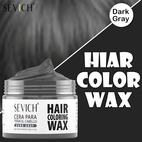 13 Color Hair Colour Wax DIY Hairs Dyed Mud Easy To Wash Long Lasting Dye for Eyebrow Beard Coloring Temporary Hair Colour Cream
