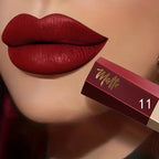 1pcs Waterproof Matte Velvet Lip Tint: Long-Lasting Nude Lip Glaze for a Sexy and Smooth Finish, Valentine's Day Gift