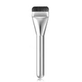 Arc-Fit Foundation Brush - Ergonomic Contour for Streak-Free Blending, Vegan Micro-Flex Bristles (Travel & Salon Use)