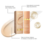 4 in 1 Color Changing foundation Liquid with SPF 50 - Moisturizing Medium Full Coverage Concealer Daily Waterproof & Sweatproof