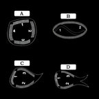 1PC Brow Mapping Ruler Eyebrow Shaping Ruler 1 Minute Fast Drawing Design Brow Easy Tool Microblading Permanent Makeup Stencils