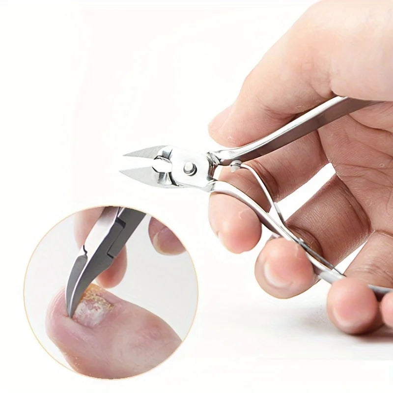 Durable Stainless Steel Cuticle Nipper for Manicure and Pedicure Cuticle Clippers Trimmer Dead Skin Remover Pedicure Stainless