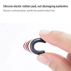 1pc Portable Eyelash Curler Black Stainless Steel Eyelash Curler Lasting Shaping Suitable for Female Eyelash Lifting Eye-Eyelash