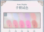 Flower Knows Strawberry Rococo Series Embossed Blush Fine Powder Makeup Smooth Long-Lasting Blusher Face Enhancing Makeup Color