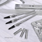 Two-Prong Eyebrow Pen For Women Gege Bear Long-lasting Natural Strokes Waterproof Anti-Sweat Non-smudged All-Day Wear Eye Makeup