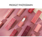 Matte Velvet Lipstick Waterproof Lasting Purple Tint Lip Gloss Non Stick Cup Moisturize Lipstick Not Fading Luxury Lips Makeup