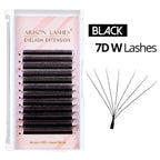 ARISON 3D/4D/5D/6D W-Shape Eyelashes Extension Premade Volume Fans YY-shape Lashes Faux Mink Soft Easy Faning Natural Lash
