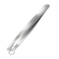 Universal Nose Hair Trimming Tweezers Stainless Steel Eyebrow Nose Hair Cut Manicure Facial Trimming Makeup Scissors Trimmer