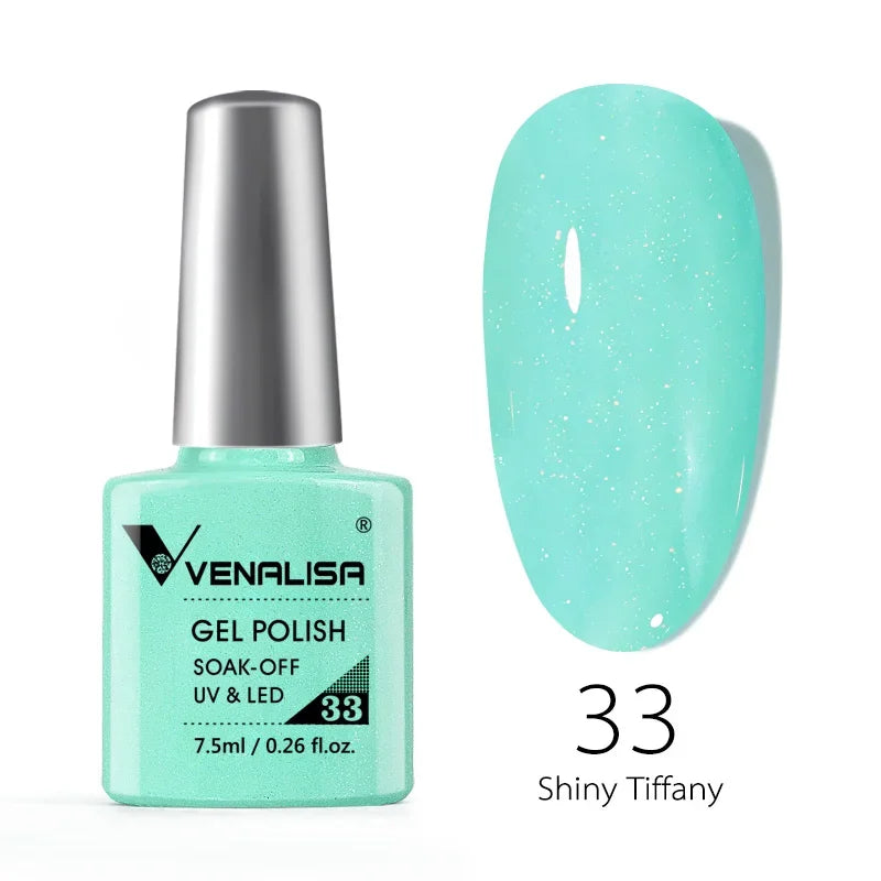 Venalisa VIP4 Nail Gel Polish HEMA/TPO FREE Full Coverage Beautiful Semi Permanent Soak Off UV LED Gel Nail Polish Gel Lacquer