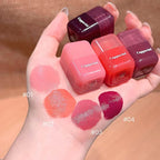 Cappuvini Mini Moisturizing Liquid Blush Energetic Pink Cheek Rouge Korean Style Blusher Long-Lasting Easy to Apply